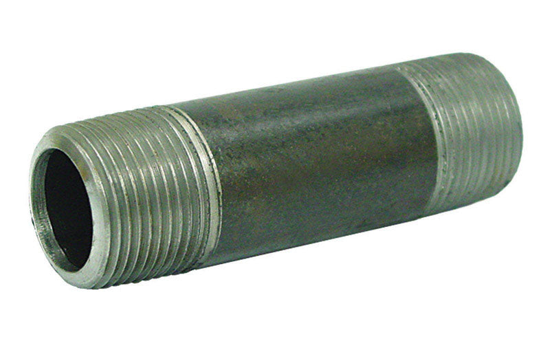 Anvil 1-1/2 in. MPT Black Steel 5-1/2 in. L Nipple