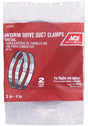 Ace 3 in to 4 in. Worm Drive Clamp Metal, Pack of 10