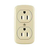 RECEPTACLE DPX IVORY 125V 15A