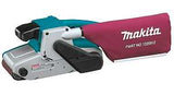 Makita 9404 Belt Sander with Variable Speed, 8.8 A, 24 in L x 4 in W Belt, Abrasive Belt, D-Handle Handle