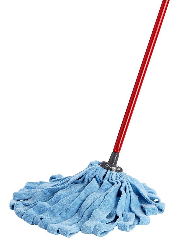 O-Cedar 133582 Mop, Microfiber Mop Head, Carbon Steel Handle