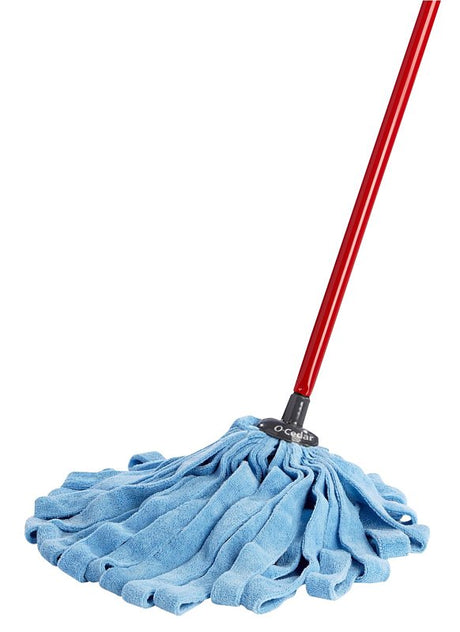 O-Cedar 133582 Mop, Microfiber Mop Head, Carbon Steel Handle