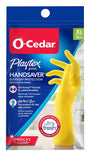 Playtex HandSaver Series 163670 Reusable Gloves, XL, Latex/Neoprene/Nitrile, Yellow, Pack of 6