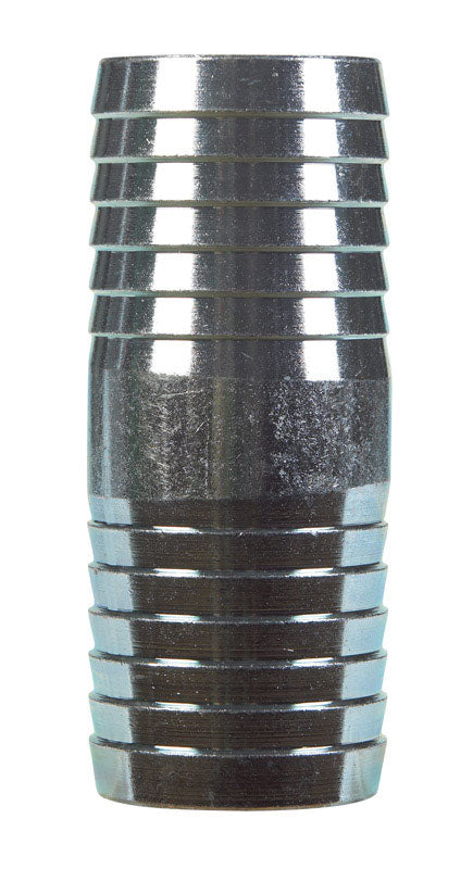 STZ Industries 1 in. Barb X 1 in. D Barb Galvanized Coupling
