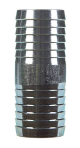 STZ Industries 1-1/4 in. Barb X 1-1/4 in. D Barb Galvanized Steel Coupling