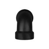 Charlotte Pipe 1-1/2 in. Hub X 1-1/2 in. D Hub ABS 90 Degree Elbow