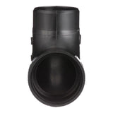 Charlotte Pipe 1-1/2 in. Hub X 1-1/2 in. D Spigot ABS 90 Degree Elbow