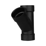 Charlotte Pipe 3 in. Hub X 3 in. D Hub ABS Wye