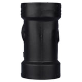 Charlotte Pipe 1-1/2 in. Hub X 1-1/2 in. D Hub ABS Sanitary Tee