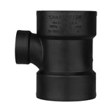 Charlotte Pipe 3 in. Hub X 1-1/2 in. D Hub ABS Sanitary Tee
