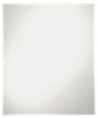 Renin 201240 Somerset Frameless Mirror, 36 in L, 30 in W, Rectangular, Clear Frame, Pack of 5