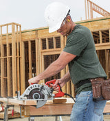 SKIL SPT77WML-22 Circular Saw, 15 A, 7-1/4 in Dia Blade, 13/16 in Arbor, 53 deg Bevel