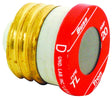 Bussmann TL-20 Plug Fuse, 20 A, 125 V, 10 kA Interrupt, Plastic Body, Time Delay Fuse, Low Voltage