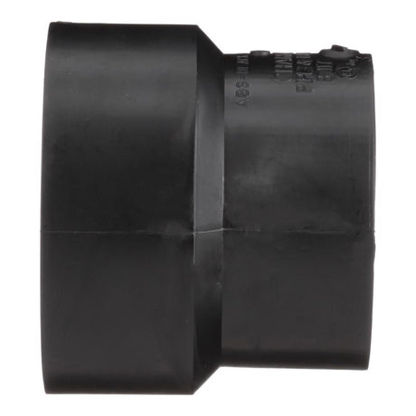 Charlotte Pipe 4 in. Hub X 3 in. D Hub ABS Coupling