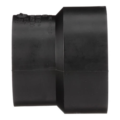 Charlotte Pipe 4 in. Hub X 3 in. D Hub ABS Coupling