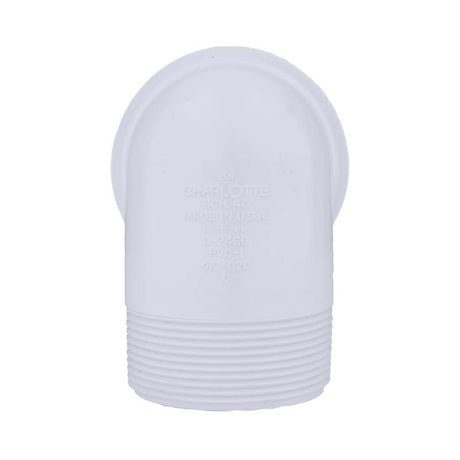 Charlotte Pipe 2 in. Slip X 2 in. D MPT PVC Street Elbow 1 pk