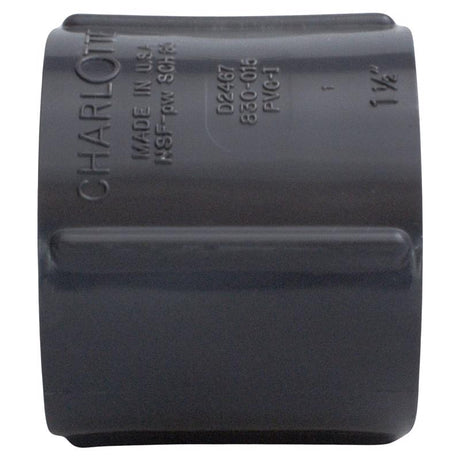Charlotte Pipe Schedule 80 1-1/4 in. FPT X 1-1/4 in. D FPT PVC Coupling 1 pk