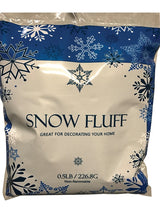 Hometown Holidays 81450 Christmas Specialty Decoration, Snow Fluff, Polyester, White, Pack of 12