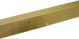M-D 79194 Carpet Bar, 1/4 in H, 96 in L, 1-1/2 in W, Fluted Surface, Aluminum, Satin Brass