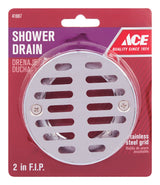 Ace 2 in. D Metal Shower Drain