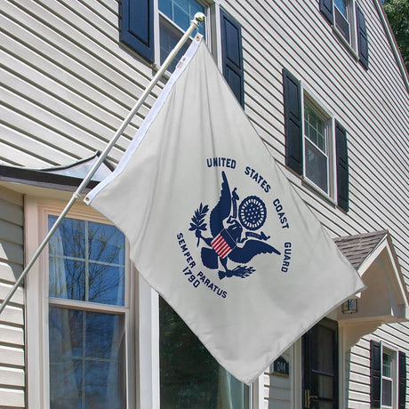 Valley Forge BTUSCG3 Coast Guard Military Flag, Nylon, 5 ft L, 3 ft W