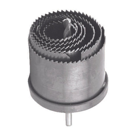GreatNeck Assorted in. Steel 7-in-1 Hole Saw 1 pk