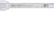 Simple Spaces SD-SR41-W3L Shower Curtain Rod, 7-1/2 lb, 41 to 76 in L Adjustable, 1 in Dia Rod, Steel, Powder-Coated