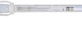 Simple Spaces SD-SR41-W3L Shower Curtain Rod, 7-1/2 lb, 41 to 76 in L Adjustable, 1 in Dia Rod, Steel, Powder-Coated