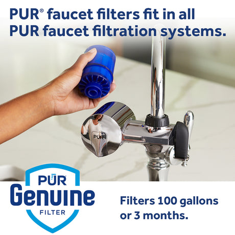 PUR Advanced MineralClear Faucet Replacement Water Filter For PUR