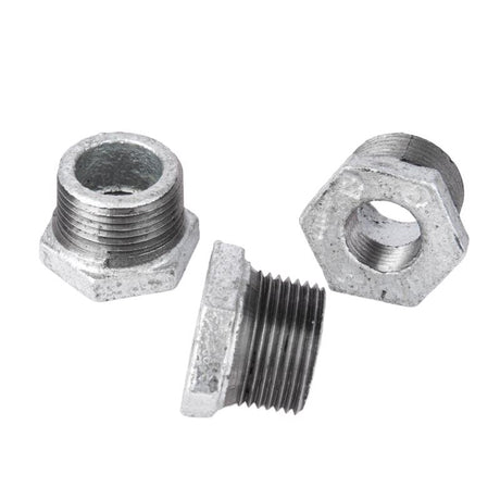 STZ Industries 3/8 in. MIP each X 1/4 in. D FIP Galvanized Malleable Iron Hex Bushing