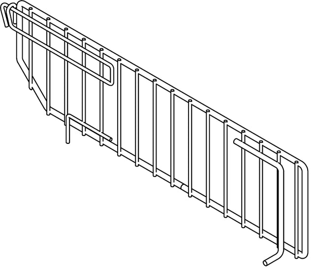 DIVIDER WIRE SINGLE CHRM 16IN, Pack of 50