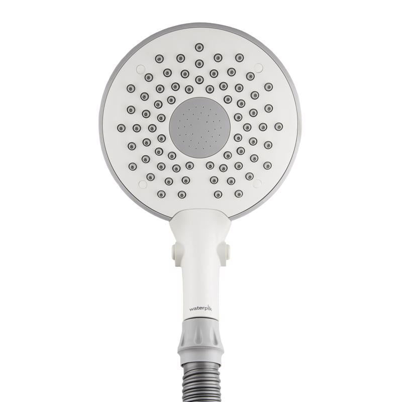 Waterpik RainFall White 2 settings Showerhead 1.8 gpm
