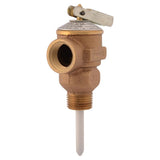 Cash Acme 1/2 in. Bronze Temperature and Pressure Relief Valve