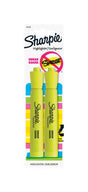 Sharpie Accent Neon Color Yellow Chisel Tip Highlighter 2 pk, Pack of 6