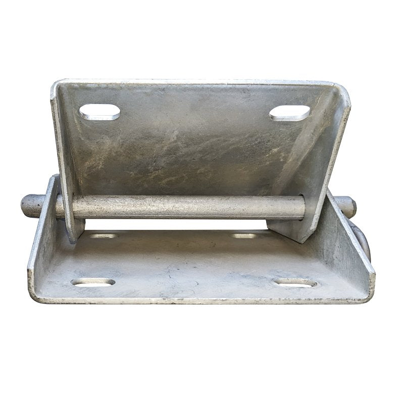 Multinautic 10000 Series 10019 Dock Hinge, 5 x 5 x 1/8 in, Galvanized Steel