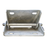 Multinautic 10000 Series 10019 Dock Hinge, 5 x 5 x 1/8 in, Galvanized Steel