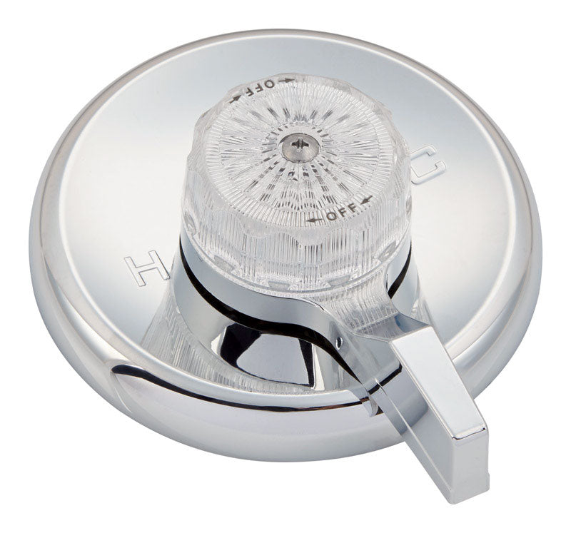 Ace Lavatory Trim Kit Mixet 5.5 in. D Clear/Silver Plastic 1 pc