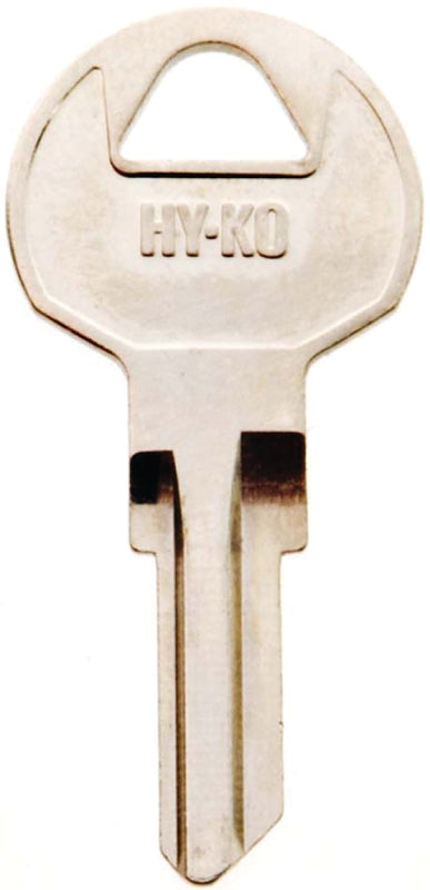 Hy-Ko 11010IN29 Key Blank, Brass, Nickel, For: ILCO Cabinet, House Locks and Padlocks, IN29 Key Number, Pack of 10