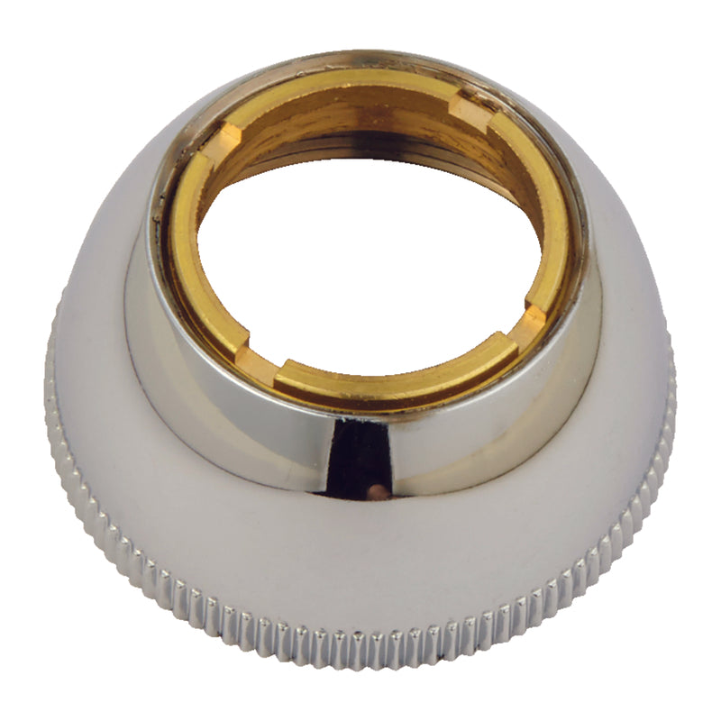 Ace Cap Delta 1 in. H X 1-3/4 in. D 7/8 in. White Brass