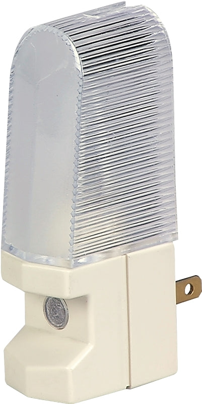 Eaton Wiring Devices BP851BGE Night Light, 15 A, 125 V, 4 W, Incandescent Lamp, Plastic Fixture, Beige