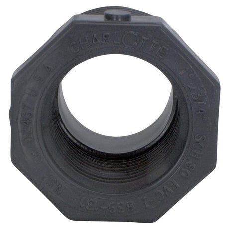 Charlotte Pipe Schedule 80 1 in. MPT X 3/4 in. D FPT PVC Reducing Bushing 1 pk
