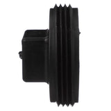 Charlotte Pipe 2-1/2 in. MPT X 2-1/2 in. D MPT ABS Plug