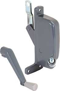 Prime-Line H 3672 Window Operator, For: Stanley-C&E Awning Windows, Right, Aluminum, Baked-On Enamel