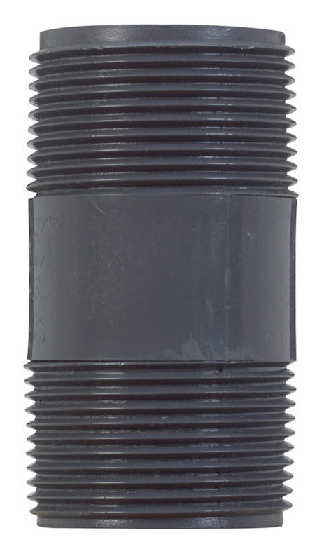 B&K Schedule 80 1-1/4 in. MIP X 1-1/4 in. D MIP PVC 3 in. Nipple 1 pk