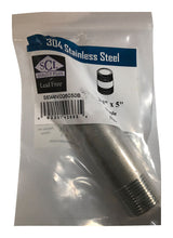 Smith-Cooper 3/4 in. MPT Stainless Steel 5 in. L Nipple