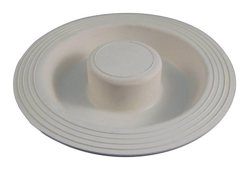 Ace 2 in. White Rubber Sink Stopper