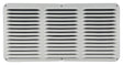 Lomanco LomanCool C816W Cornice Vent, 8 in L, 16 in W, 65 sq-ft Net Free Ventilating Area, Aluminum, White, Pack of 12