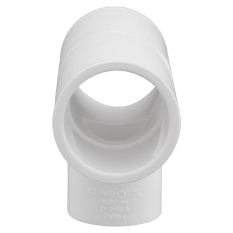 Charlotte Pipe Schedule 40 1 in. Slip X 1 in. D Slip PVC Reducing Tee 1 pk, Pack of 25