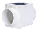 Ace 4 in. L X 4 in. D White Plastic Heat Diverter