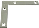 National Hardware 117BC Series N266-528 Corner Brace, 3 in L, 1/2 in W, 3 in H, Steel, Zinc, 0.07 Thick Material, Pack of 40